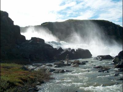 Kingaunmiut Falls